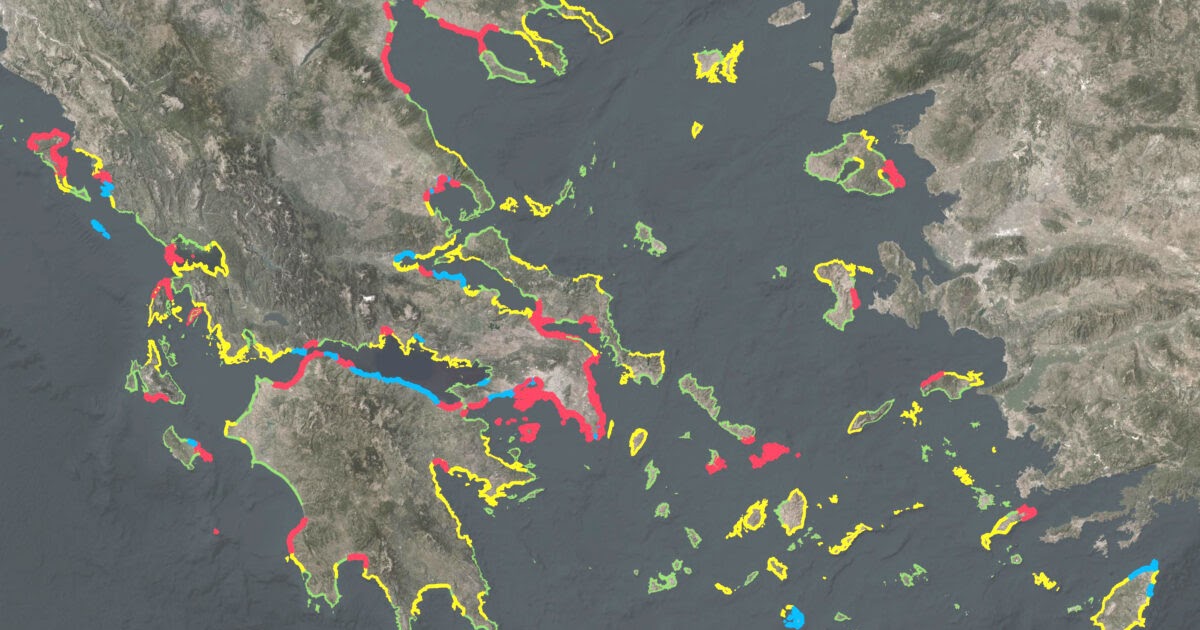Έρευνα αποκαλύπτει ότι ήδη έχει «τσιμεντοποιηθεί» το 30% στην Αττική (χάρτες).