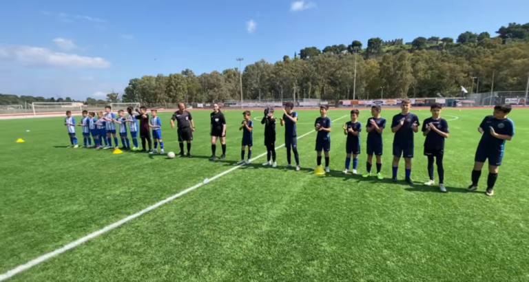 Η Ακαδημία παιδιών Κ10 και Κ12 του Πας Αμβρακικού Βόνιτσας ξεκίνησε με τον Ιόνιο αθλητικό σύλλογο Πρέβεζας