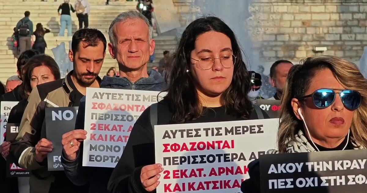 «Η σφαγή δεν είναι αγάπη»