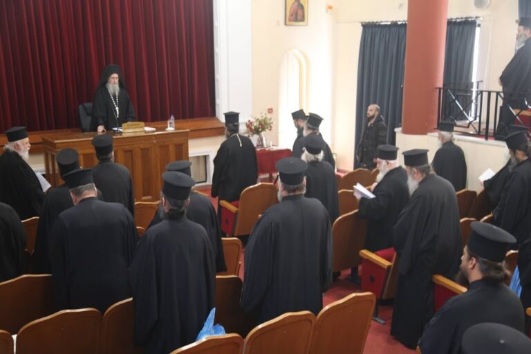 Ιερατική Σύναξη για τις εορτές της Εκκλησίας κατά τον Άγιο Καλλίνικο