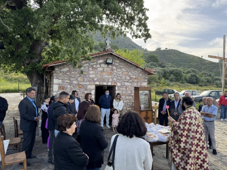 ΚΑΤΟΥΝΑ: Γιόρτασε το εκκλησάκι του  Αι Γιώργη στη Βελαώρα