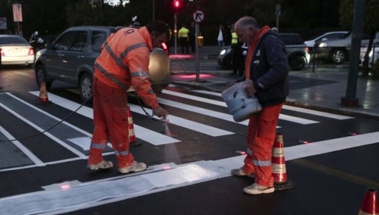 Κυκλοφοριακές ρυθμίσεις στην Εθνική Οδό για κατασκευής πρότυπων διαβάσεων