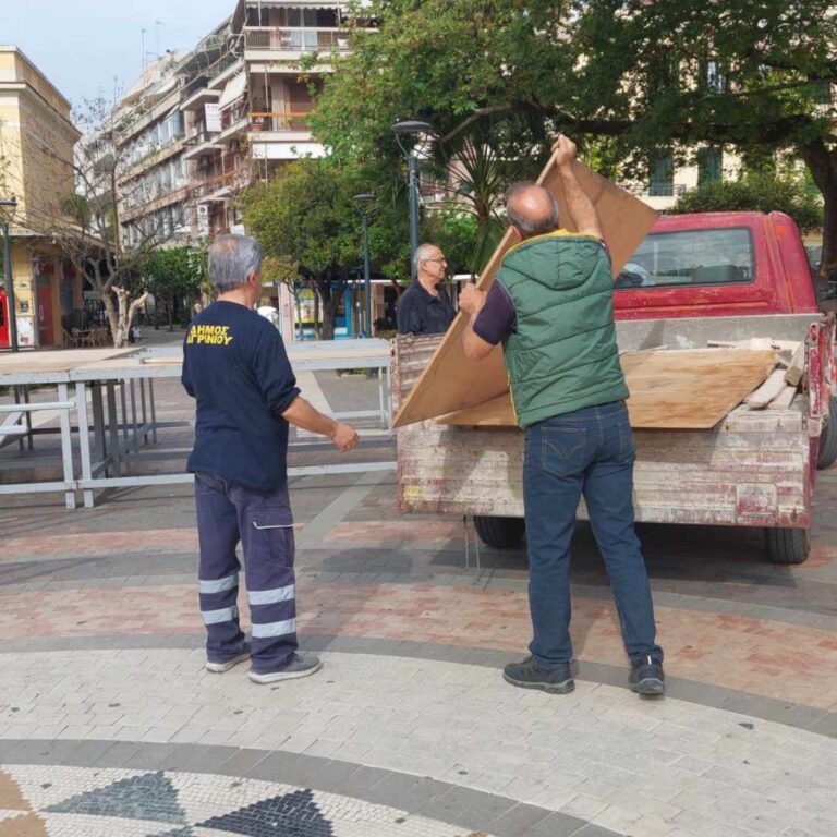 Προετοιμασίες για τη συνάντηση των Επιταφίων στο Αγρίνιο