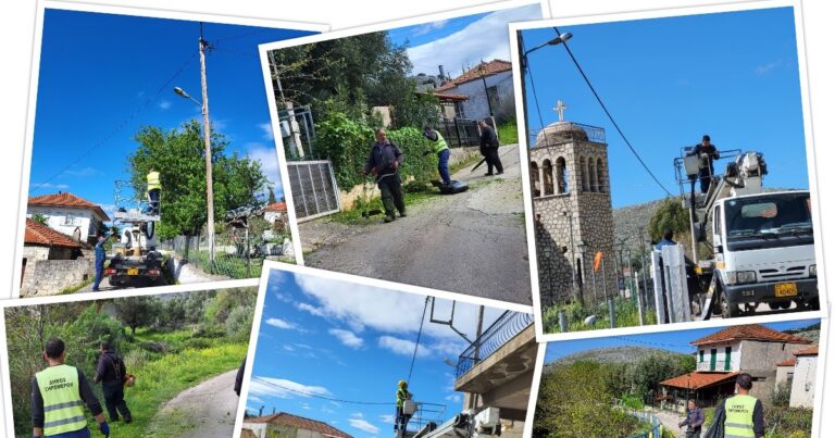 Πολλαπλές δράσεις ευπρεπισμού στο Αρχοντοχώρι.