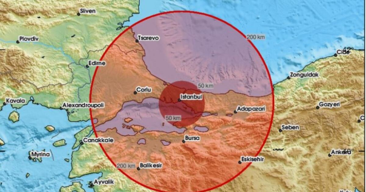 Σεισμός τώρα στην Κωνσταντινούπολη 6,2 Ρίχτερ