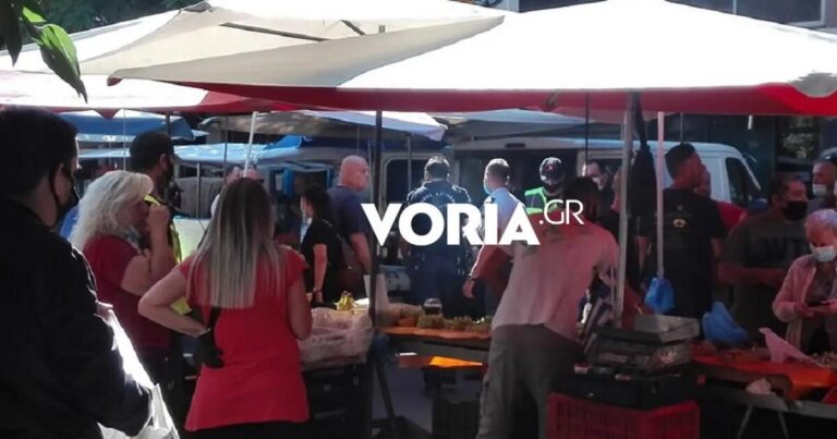 Τραυματισμός 2χρονου παιδιού με μαχαίρι σε λαϊκή αγορά της Θεσσαλονίκης