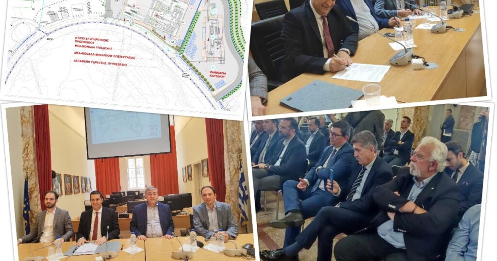 «Έπεσαν» οι υπογραφές στη σύμβαση κατασκευής της Μονάδας Επεξεργασίας Απορριμμάτων στο ΧΥΤΑ Στράτου.