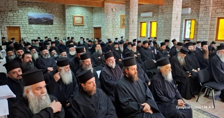 Ιερατική Σύναξη στο Ησυχαστήριο Αγίων Κυπριανού και Ιουστίνης
