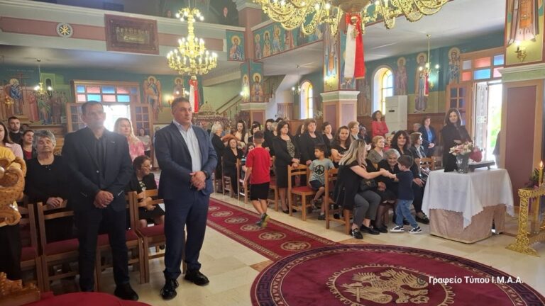 Σήμερα Κυριακή του Παραλύτου στο Μοναστηράκι Βόνιτσας χοροστάτησε ο Μητροπολίτης Δαμασκηνός