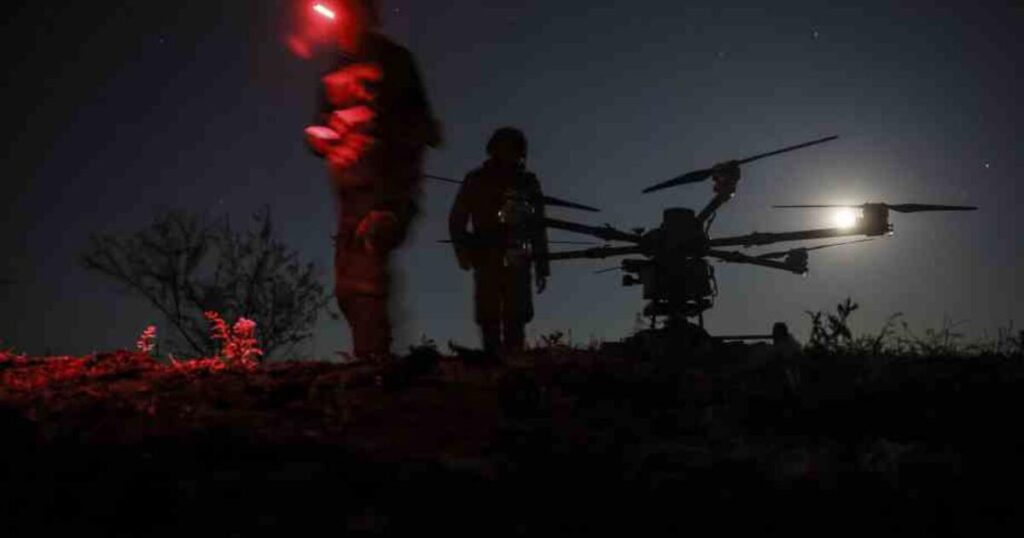 «Σπάνιας έντασης ουκρανική επίθεση με drones»