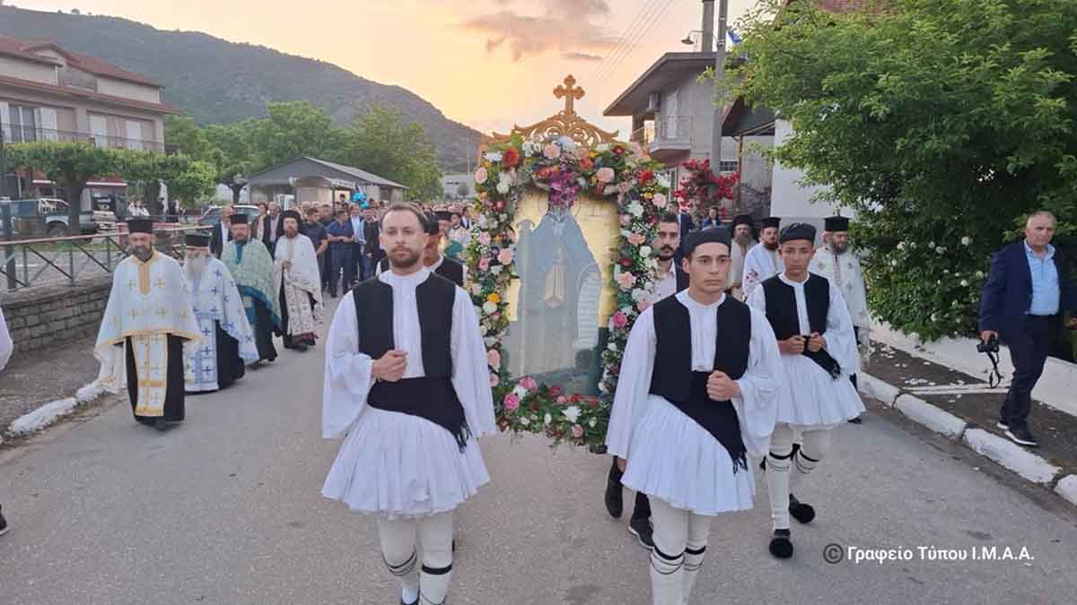 Χαλκιόπουλο Βάλτου: Ο Εσπερινός του Αγίου Ανδρέου του Ερημίτου (φωτο) - Karvasaras