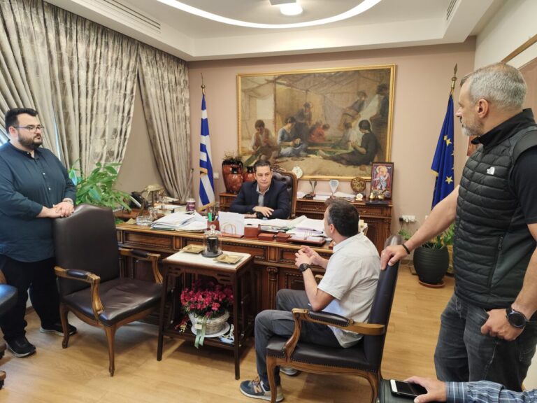Ο δήμαρχος Αγρινίου Γιώργος Παπαναστασίου συναντήθηκε με τους διοργανωτές του 2ου Panetoliko Mountain Trail Run που θα διεξαχθεί την  Κυριακή 22 Ιουνίου 2025 στις  Κοινότητες Αγίου Βλασίου και Πεντακόρφου, στα Παρακαμπύλια Αγρινίου.