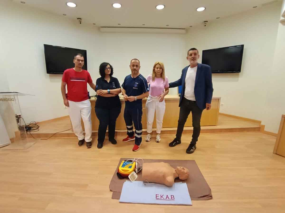 Αμφιλοχία: Με ενδιαφέρον η εκπαίδευση πρώτων βοηθειών και ΚΑΡΠΑ (φωτο) – Karvasaras