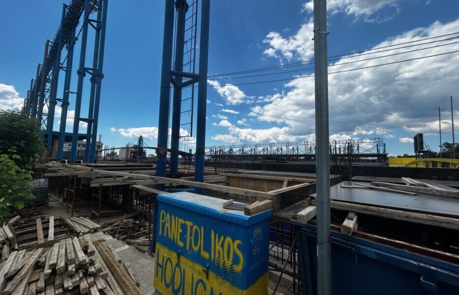 «Βγήκαν» στο ύψος της παλιάς μάντρας οι εργασίες για το άνω διάζωμα (φωτο)