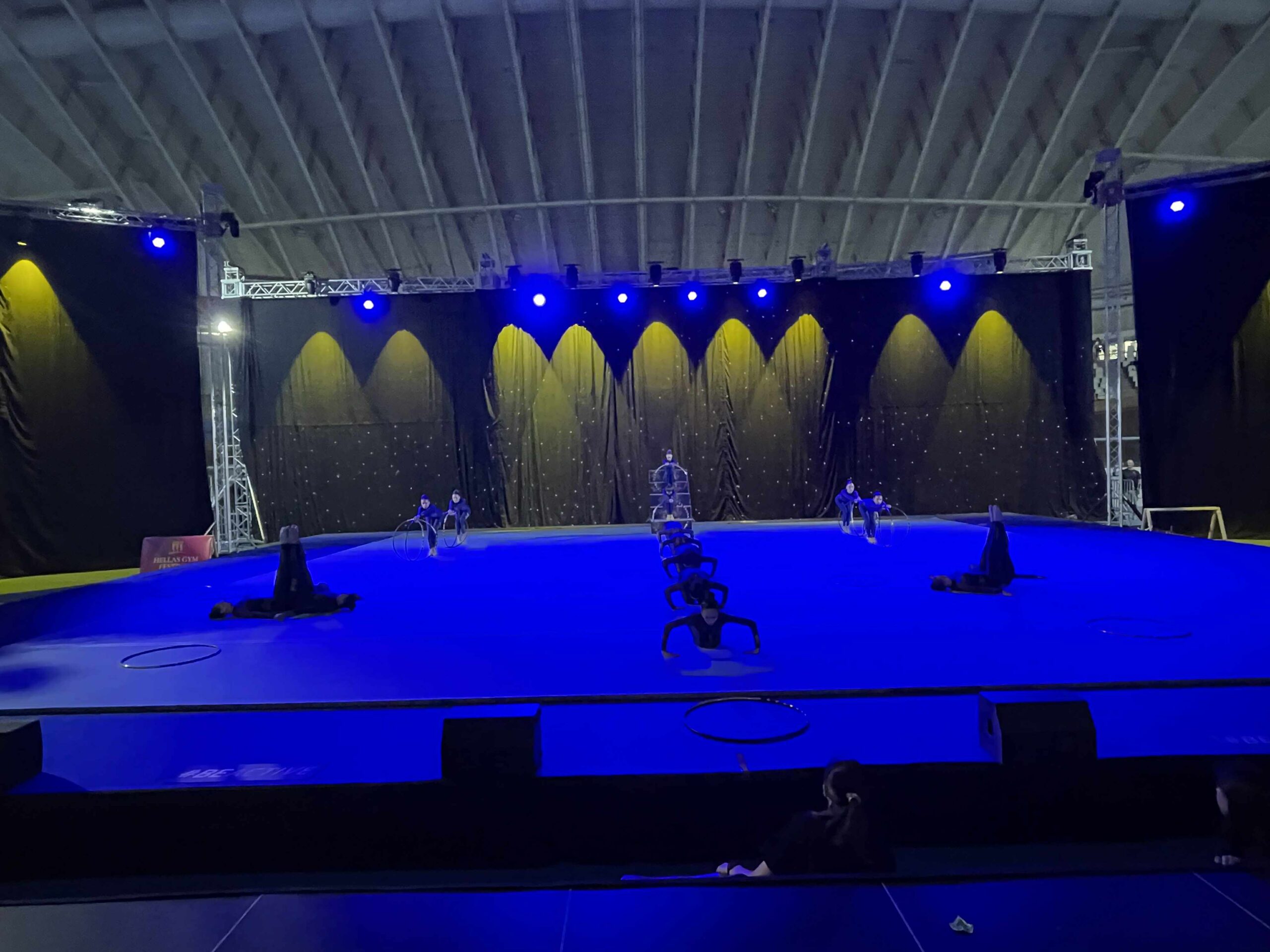 Δυο ομάδες ΑΘΛΕΩ gymnastics Βόνιτσας για το Hellas Gym for Life Challenge στο ΟΑΚΑ την Παρασκευή 20/06/2025