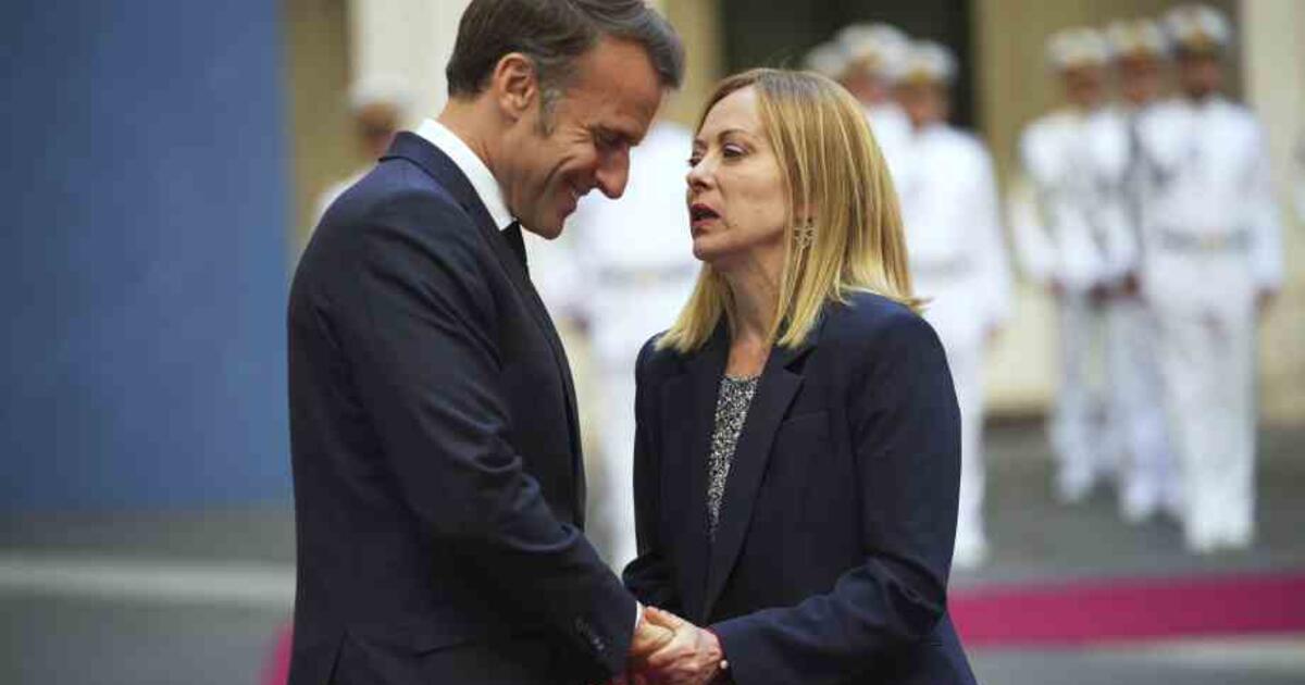 Μαραθώνια συνάντηση της Μελόνι με τον Μακρόν – Τι αποφάσισαν