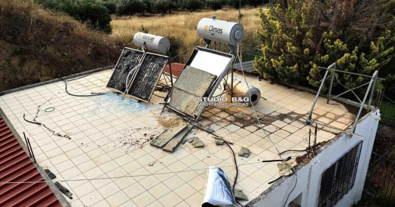 Ξήλωσαν μέχρι και τους ηλιακούς θερμοσίφωνες