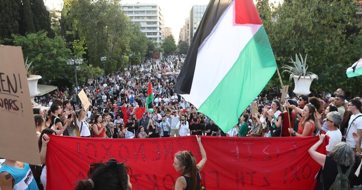 Παλαιστίνη: Ολοκληρώθηκαν οι συγκεντρώσεις αλληλεγγύης